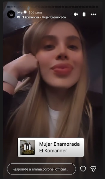 Emma Coronel presumió en su