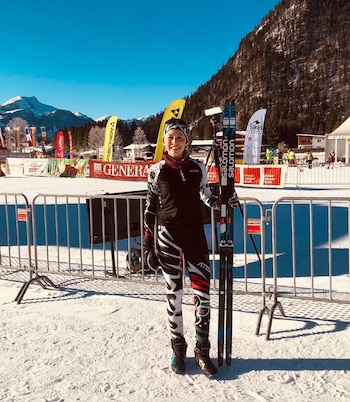 La atleta capitalina representa a