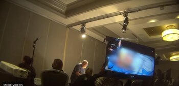 Las imágenes fueron filmadas por