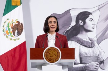 La secretaria de Energía, Luz