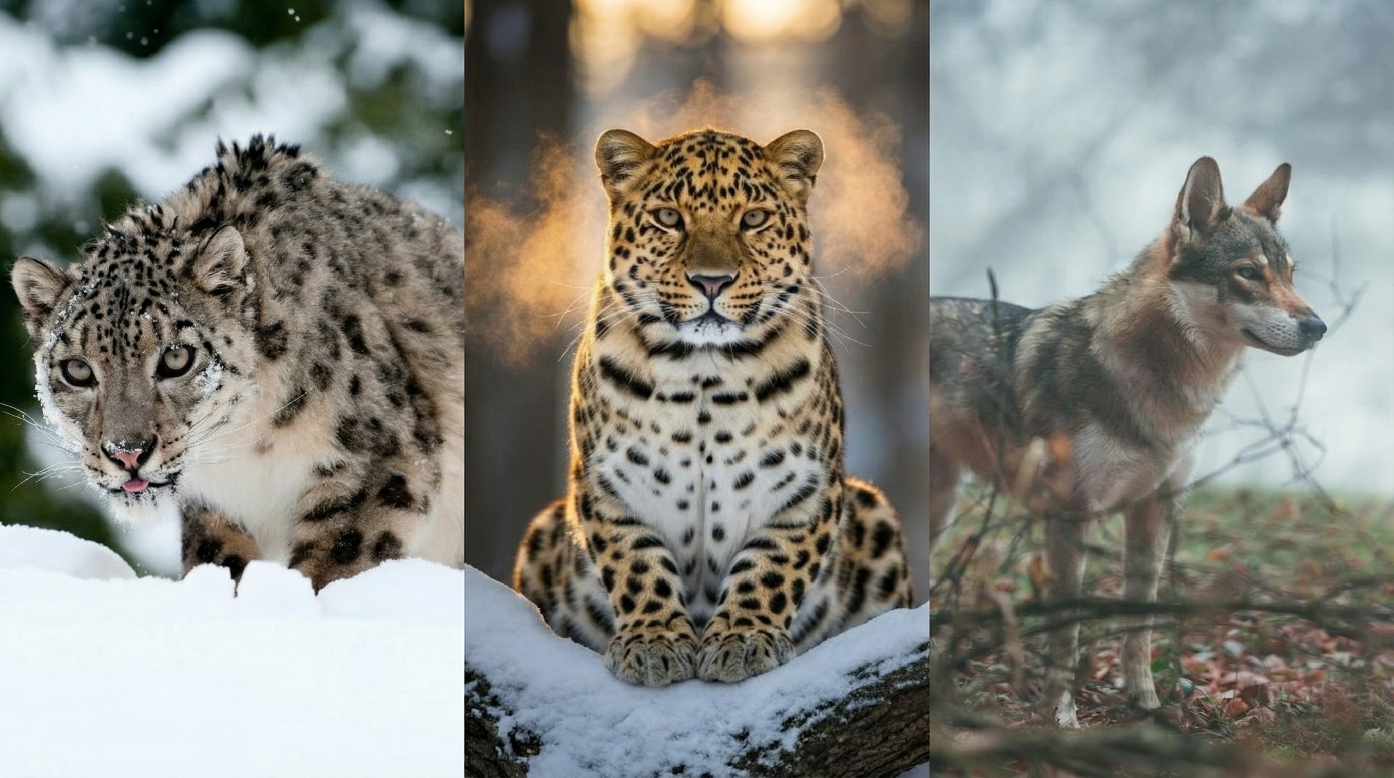 Tres grandes carnívoros comparten el territorio del valle de Lapchi en el Himalaya sin conflicto directo por recursos (Imagen Ilustrativa Infobae)