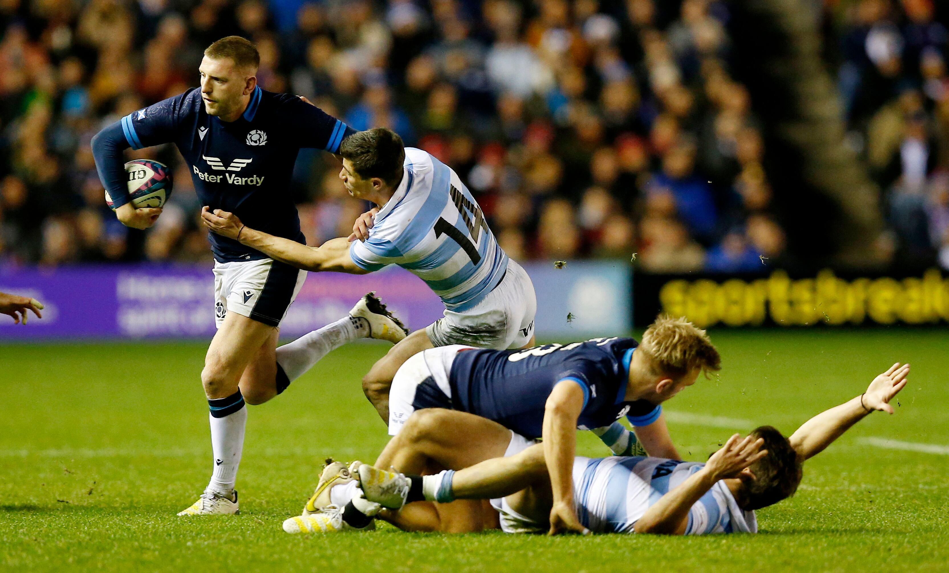 Argentina cayó en Edimburgo en su última visita (Foto: Reuters/Craig Brough)