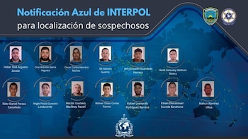 Interpol busca a 13 sospechosos tras el asesinato de agentes de la DIPAMPCO en Honduras