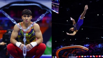 Video | Ángel Barajas quedó en quinto lugar y rozó el podio en el Mundial de Gimnasia 2026: Camilo Vega sufrió una caída que le costó puntos