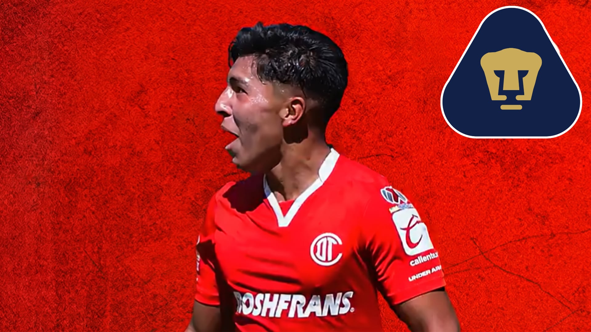 El jugador arriba desde Toluca sin costo de transferencia y ya suma palmarés como el Clausura 2025 y la Concachampions 2026 pese a su corta edad. (X/ @TolucaFC)