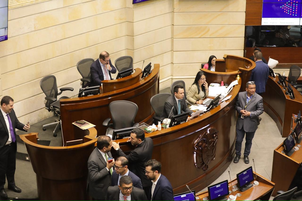 Debate en el Congreso sobre la Reforma Tributaria - crédito @MinHacienda/X