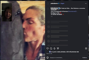 Montserrat Oliver reaparece en videollamada junto a un caballo, provocando comentarios sobre su apariencia y reciente desvelo (IG)