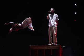 Dados vuelta. El dúo paseó