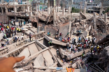 Derrumbe Rana Plaza Bangladesh
