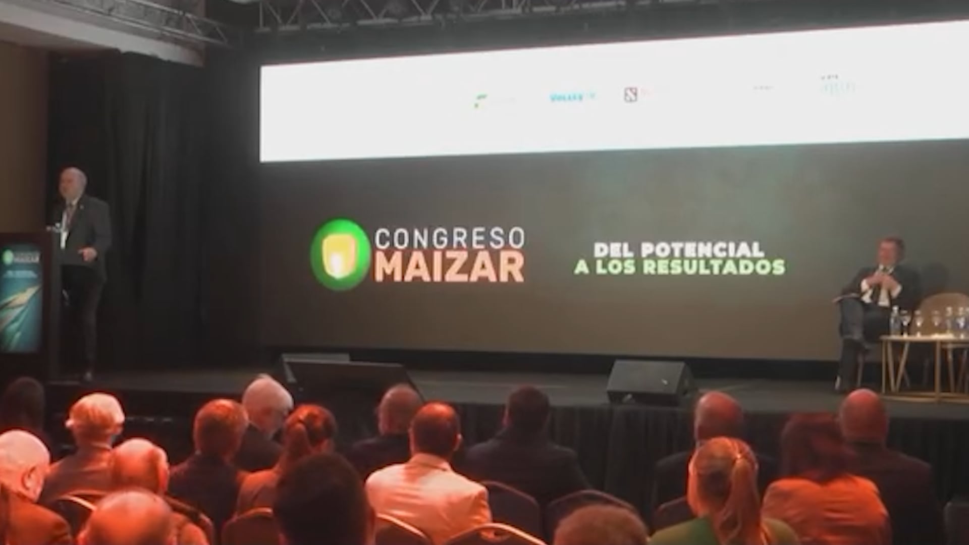 Durante el congreso Maizar, Iraeta pidió reconocimiento por la baja de retenciones.