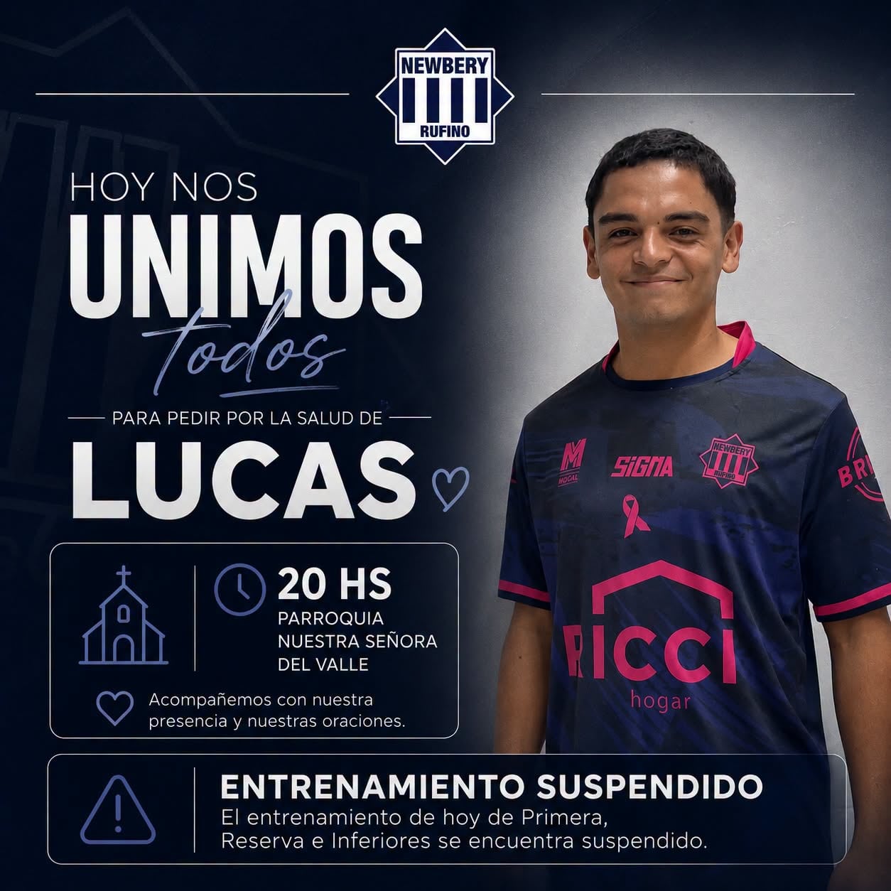 El poste del club