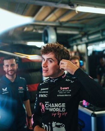 Franco Colapinto les robó una