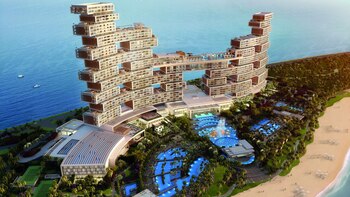 Contó que se hospedó en