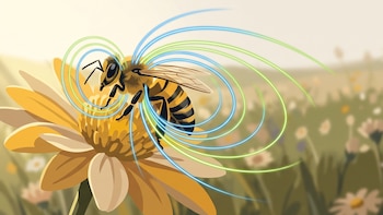 Las abejas llevan un compás magnético que la ciencia lleva décadas intentando explicar