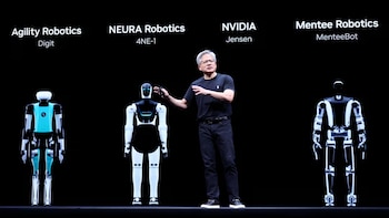 Jensen Huang, CEO of Nvidia,