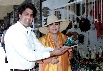 Sara Montiel y Tony Hernández,