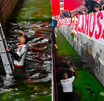 La imagen del hincha que