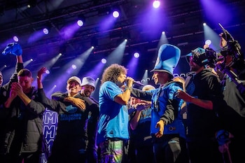 La celebración de Belgrano con la Mona Jiménez