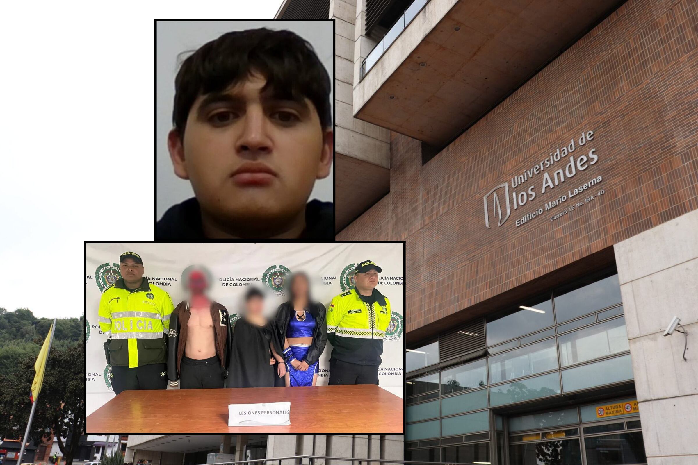 Jaime Esteban Moreno, estudiante de Los Andes, murió tras sufrir un trauma craneoencefálico provocado por la brutal agresión. - crédito Colprensa/RedesSociales