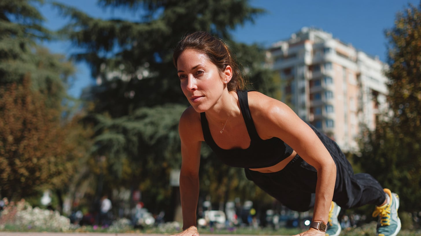 La plancha es el ejercicio recomendado por García para fortalecer el abdomen y mejorar la estabilidad del core (Imagen Ilustrativa Infobae)
