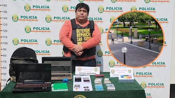 El sujeto detenido es un