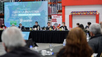 Axel Kicillof encabezó un acto