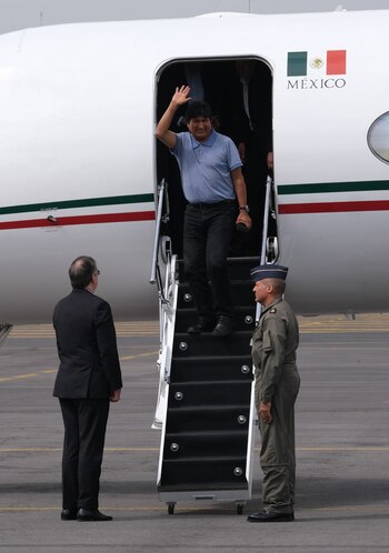 vo Morales, ex presidente de