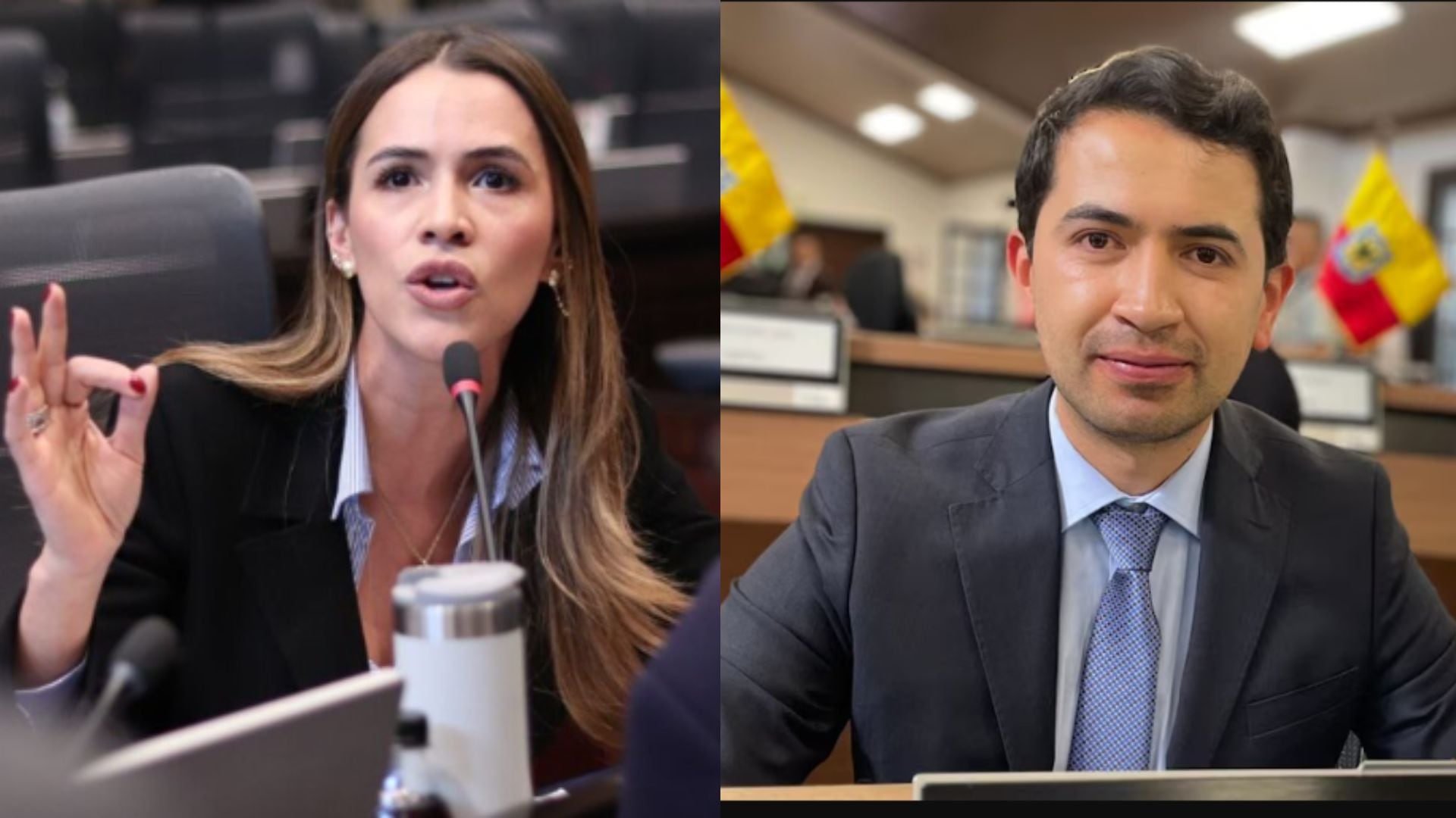 Mafe Carrascal y Daniel Briceño se enfrentan en redes por financiación en campaña electoral - crédito Mafe Carrascal/Facebook-@Danielbricen/X