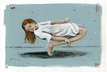 Sin título (Trance), 2020, acrílico