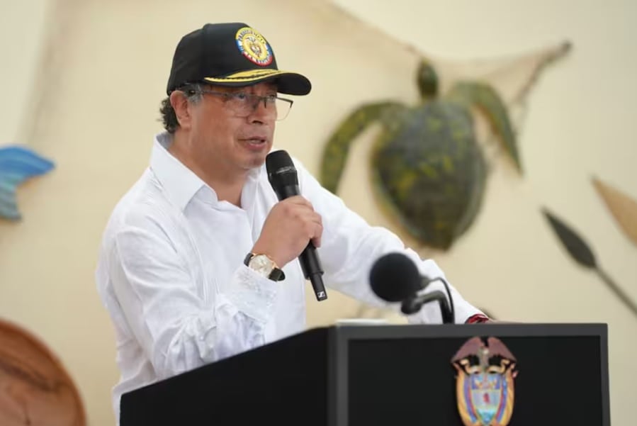 Gustavo Petro, presidente de Colombia, cree que su proyecto político debe ir más allá del 2026 - crédito Presidencia