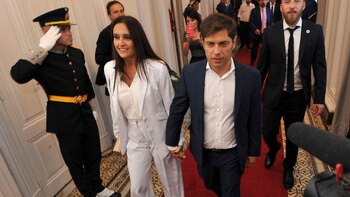 El gobernador bonaerense, Axel Kicillof,