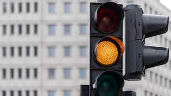 Saltarse un semáforo en ámbar