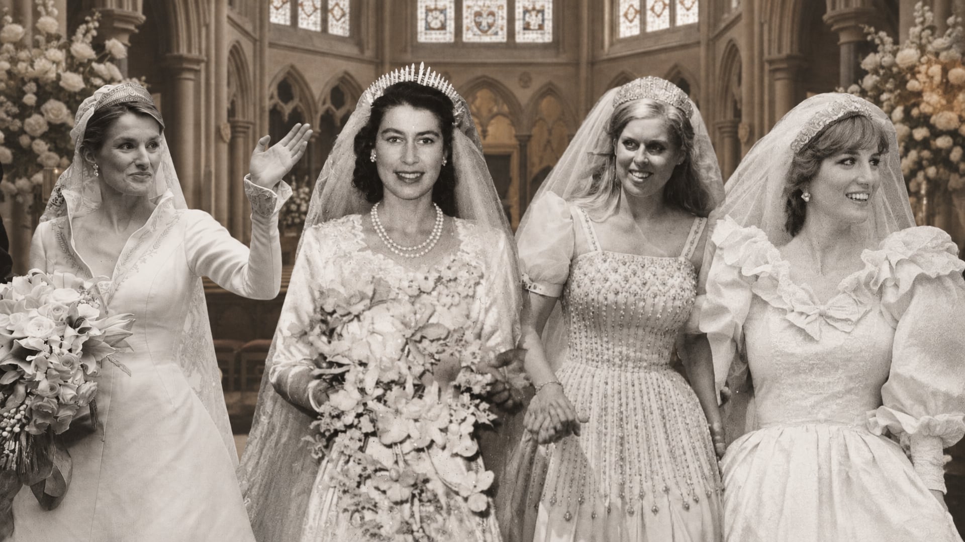 Los secretos detrás de los vestidos. (Montaje Infobae)