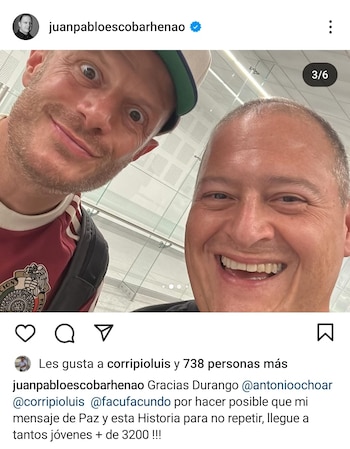 El colombiano ha agradecido a