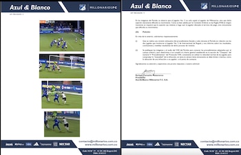 Segundo penalti reclamado por Millonarios