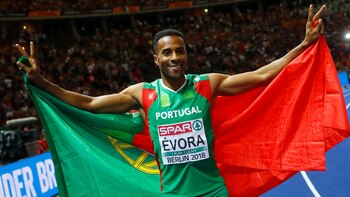 Nelson Évora, campeón olímpico y