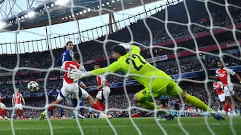 El momento donde el delantero