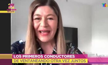 Martha se enlazó al programa