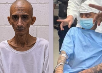 Carlos Ernesto Mojica Lechuga, alias “Viejo Lin”, líder histórico de la facción Sureños del Barrio 18, quien presuntamente falleció tras complicaciones graves de salud (Cortesía Casos crimen y misterio).