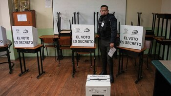 Cerraron los comicios en Ecuador