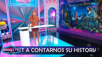 Magaly ironiza sobre relación de Melcochita y Heydi Amado: “¿En qué momento pasó esto?”. Captura: Magaly TV La Firme.