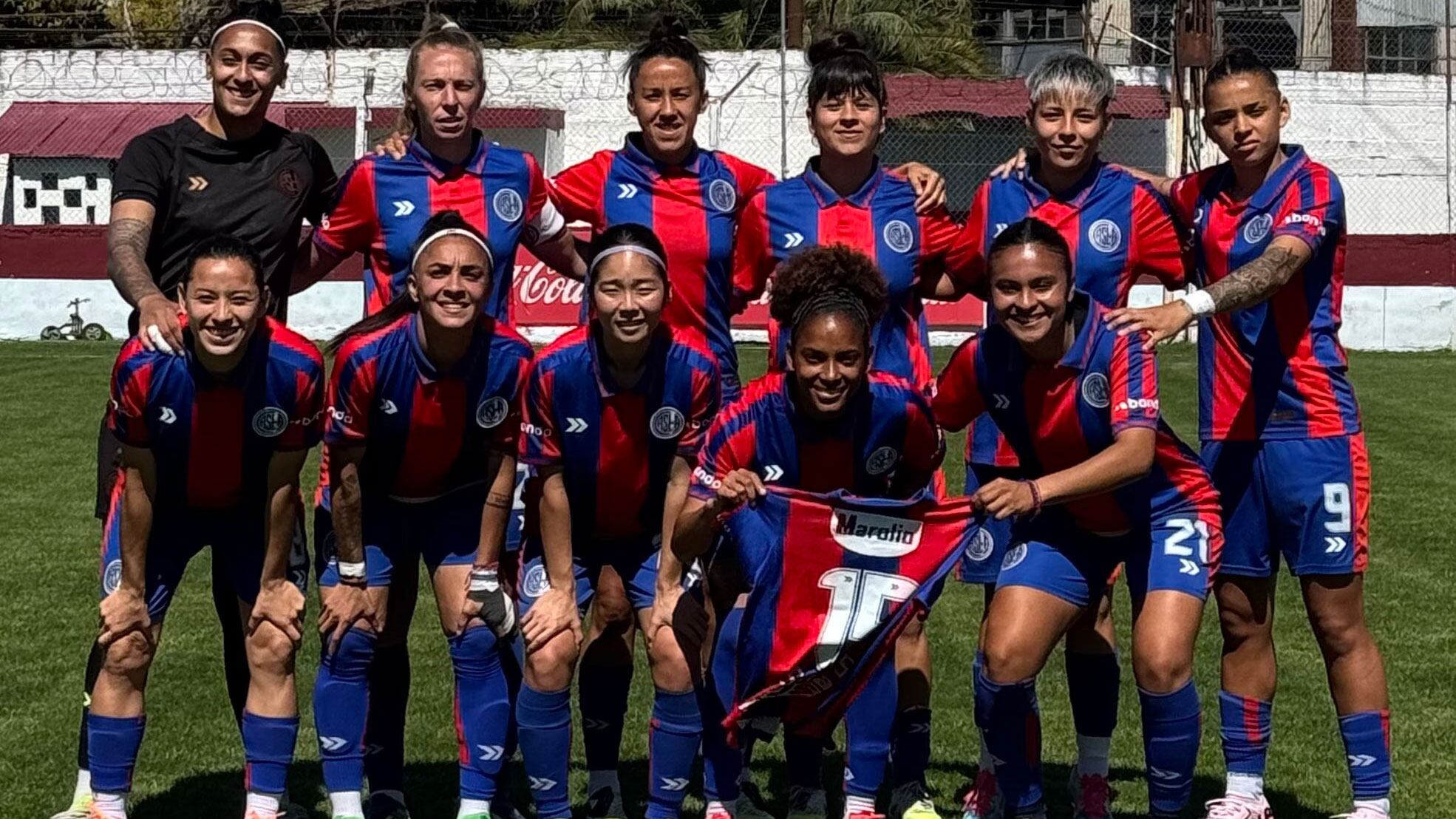 Las Santitas debutarán ante San Pablo en la cancha de Banfield (@CASLAFemenino)