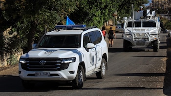 Muere un 'casco azul' serbio y dos españoles resultan heridos leves en un ataque en el sur de Líbano