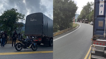 Vía La Línea fue cerrada entre Cajamarca e Ibagué por grave accidente de tránsito: se reporta un fallecido