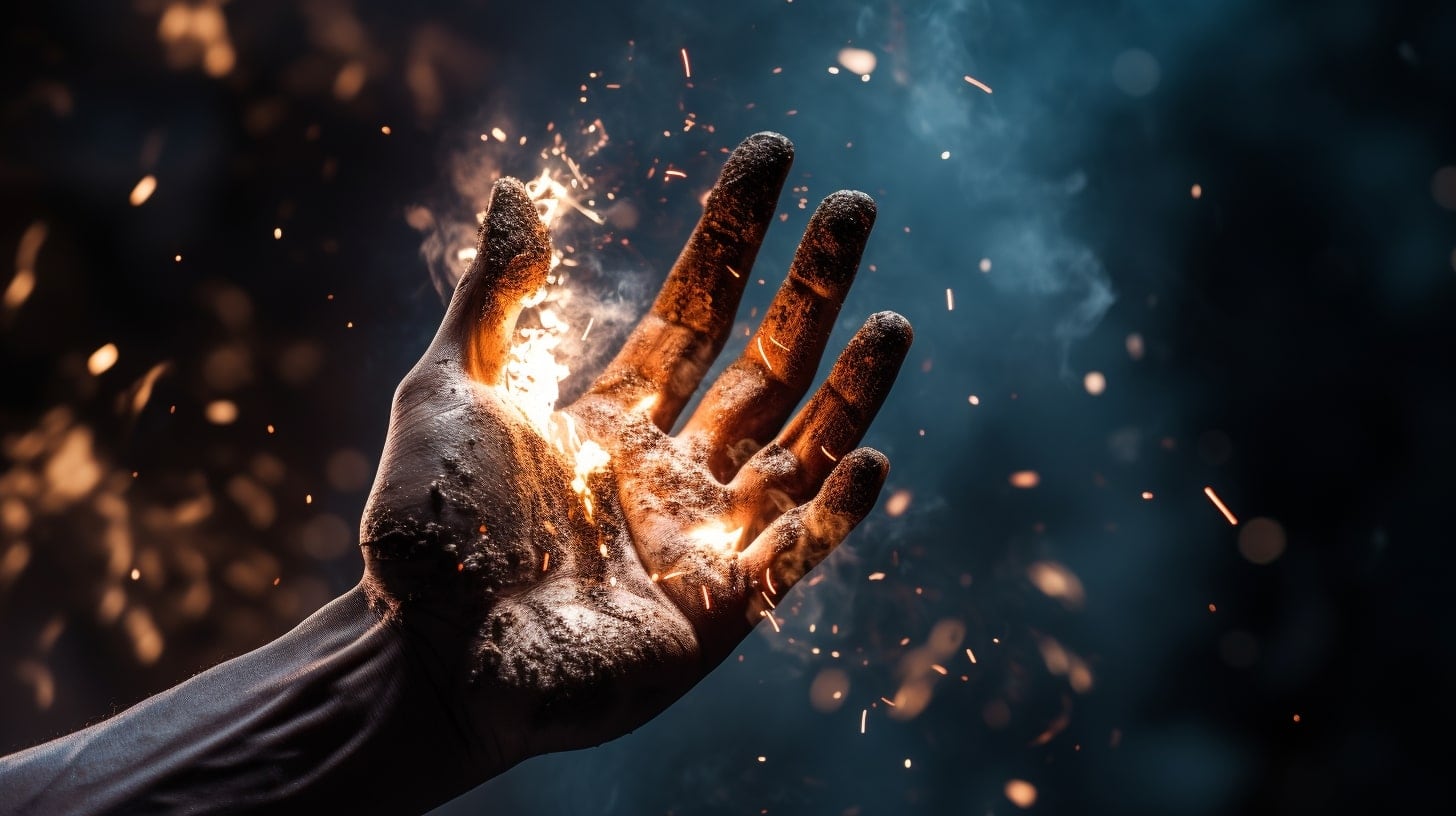 Las lesiones severas por quemaduras de pólvora pueden causar infecciones, cicatrices, desfiguraciones y pérdida de movilidad, además de secuelas emocionales.
(Imagen ilustrativa Infobae) - visualesIA