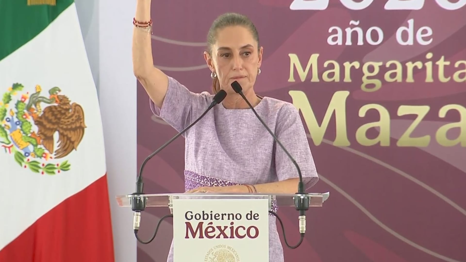 Claudia Sheinbaum desde Colima