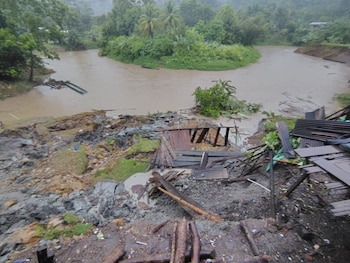 Inundaciones en Colombia - crédito @NubiaCarolinaCC/X