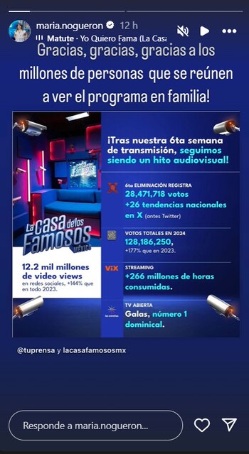 Rosa María Noguerón fue criticada