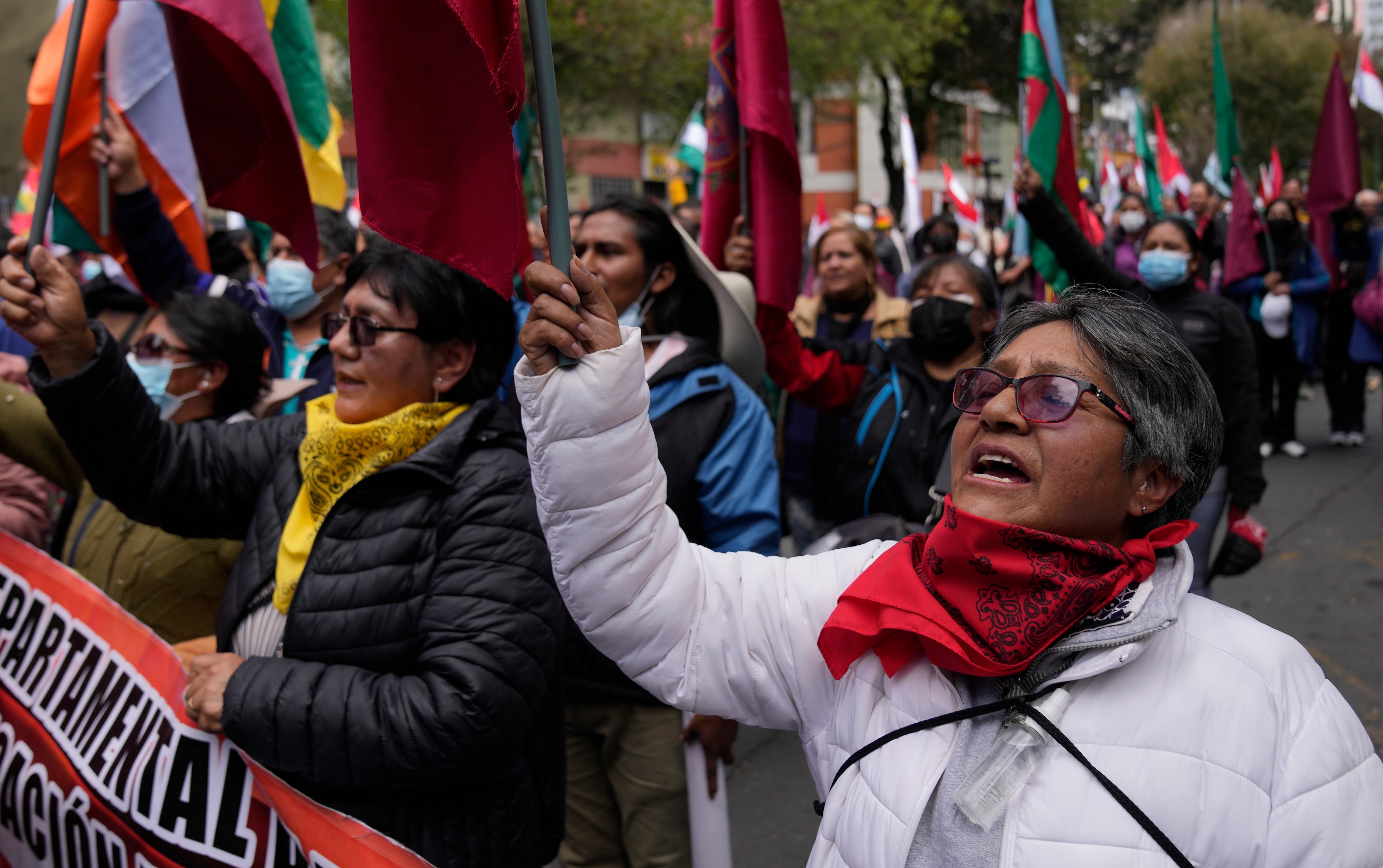 Los maestros bolivianos amenazaron con una huelga indefinida tras el paro nacional de 24 horas