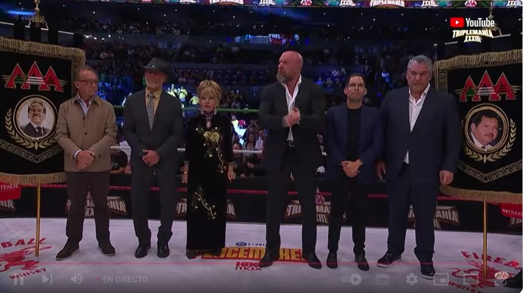 Comece a viagem A e WWE Events. (Captura de tela)